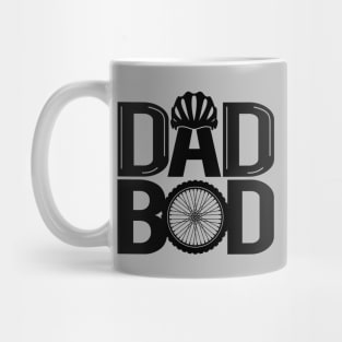 Dad Bod Cycling Gift For Cyclist Dads Mug